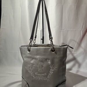 Juicy Couture Gray Shoulder Bag